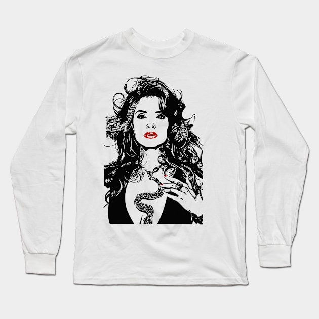 Gloria Trevi - apparel Long Sleeve T-Shirt by Kokogemedia Apparelshop